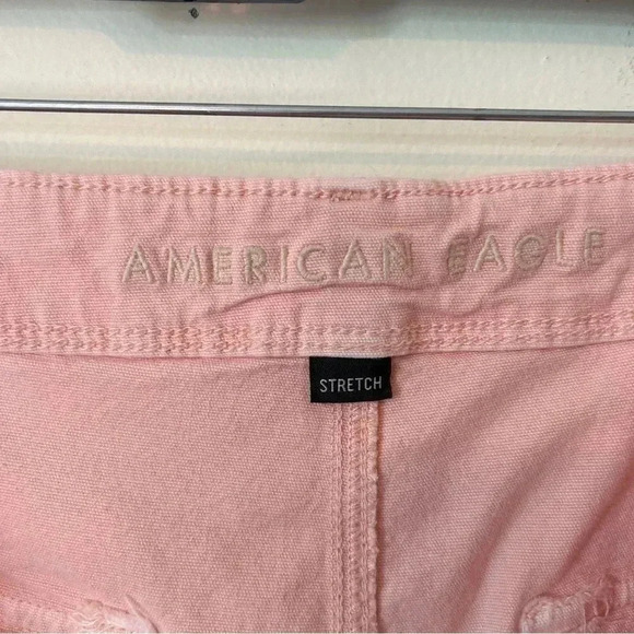 American Eagle Highest Rise 90's Boyfriend Short Pink - Picture 6 of 6